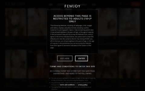 Screenshot of Femjoy