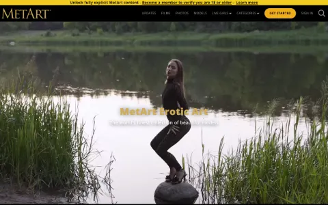 Screenshot of MetArt