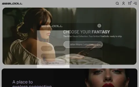 Screenshot of RealDoll