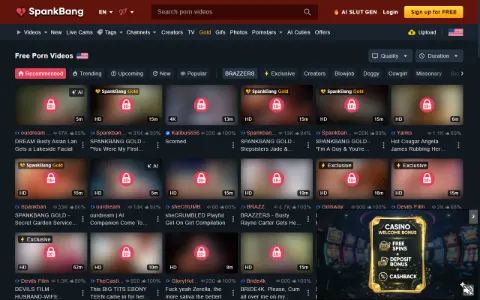 Screenshot of SpankBang