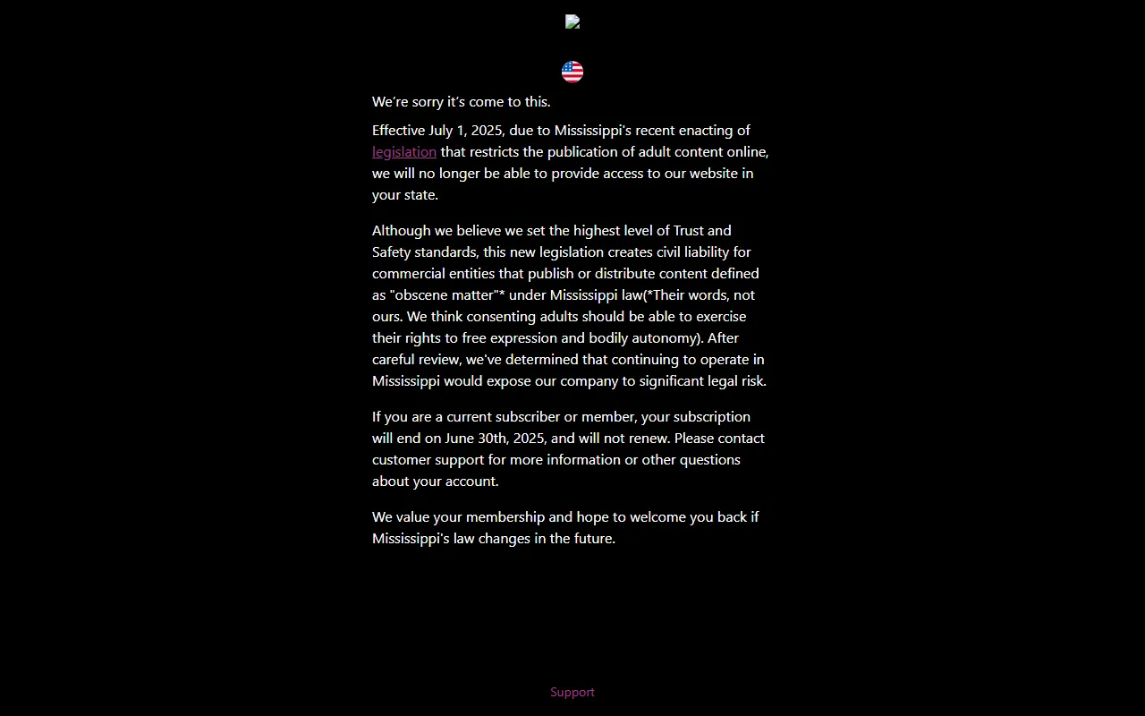 Screenshot of the Sweetheart Video homepage (sweetheartvideo.com)