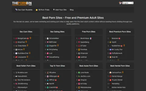 Screenshot of ThePornBin